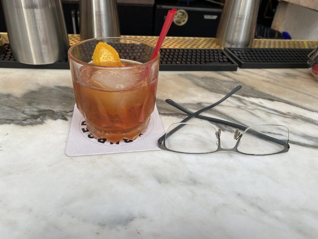 Old Fashioned at Burgerology in New York