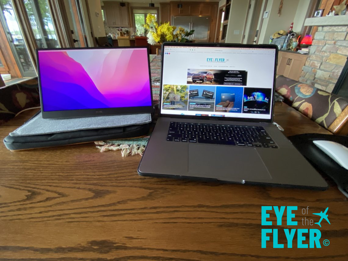 Dell14inchportablemonitorMacBookPro16Inch Eye of the Flyer