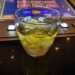 A complimentary bourbon drink from the MGM Grand Lobby Bar. The drink was earned from MyVegas.
