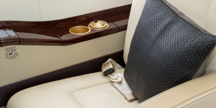 Vip business jet first class seat