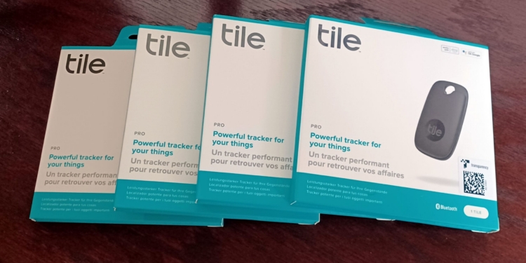 a group of boxes on a table