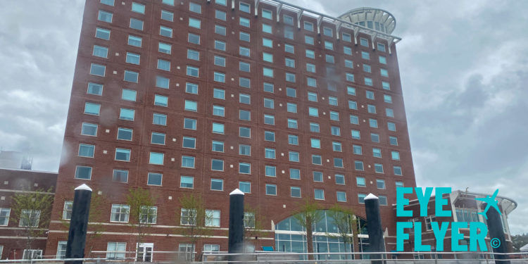 Hyatt Regency Boston Harbor airport hotel in Boston, Massachusetts.