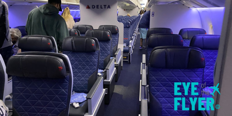 Delta Premium Select cabin on 767-400.