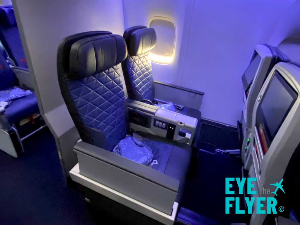 Delta Premium Select Seats But Comfort+ Service During Lax To Jfk Flight  [Review] - Eye Of The Flyer