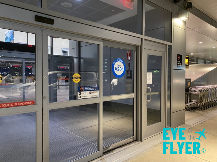 Door A204 at Boston Logan Airport (BOS) is where you exit to meet the Hyatt Regency Boston Harbor airport shuttle.