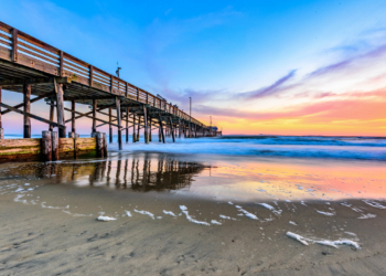 Newport Beach in Orange County, California
