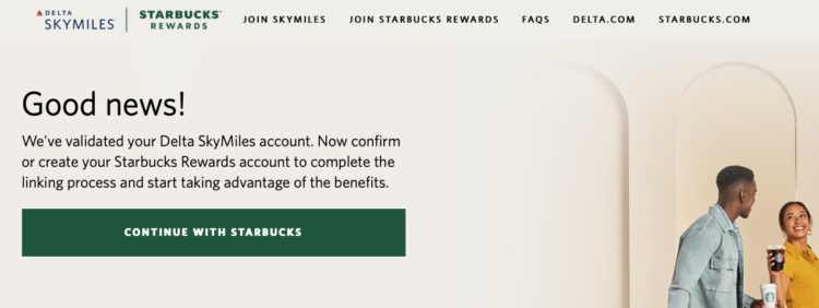 (Working Again) Earn Delta SkyMiles for Starbucks Purchases!