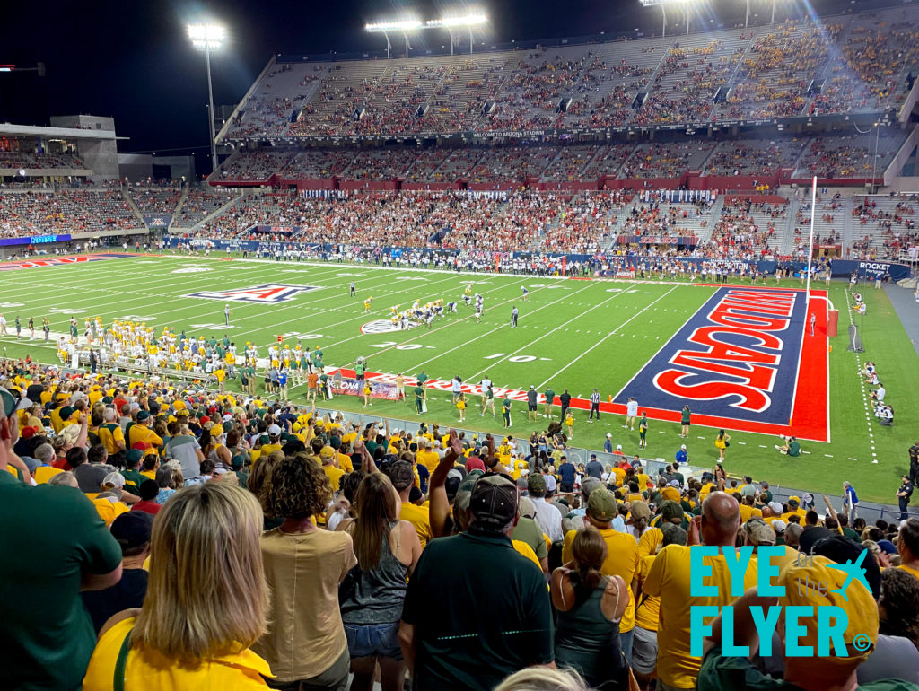 The North Dakota State University Bison play the University of Arizona Wildcats in a football game on September 17, 2022, at Arizona Stadium in Tucson, AZ.