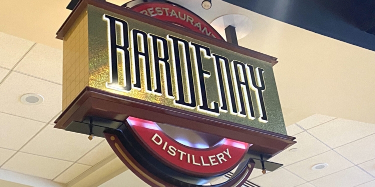 Bardenay Restaurant and Distillery at Boise Air Terminal or Gowen Field airport (BOI).