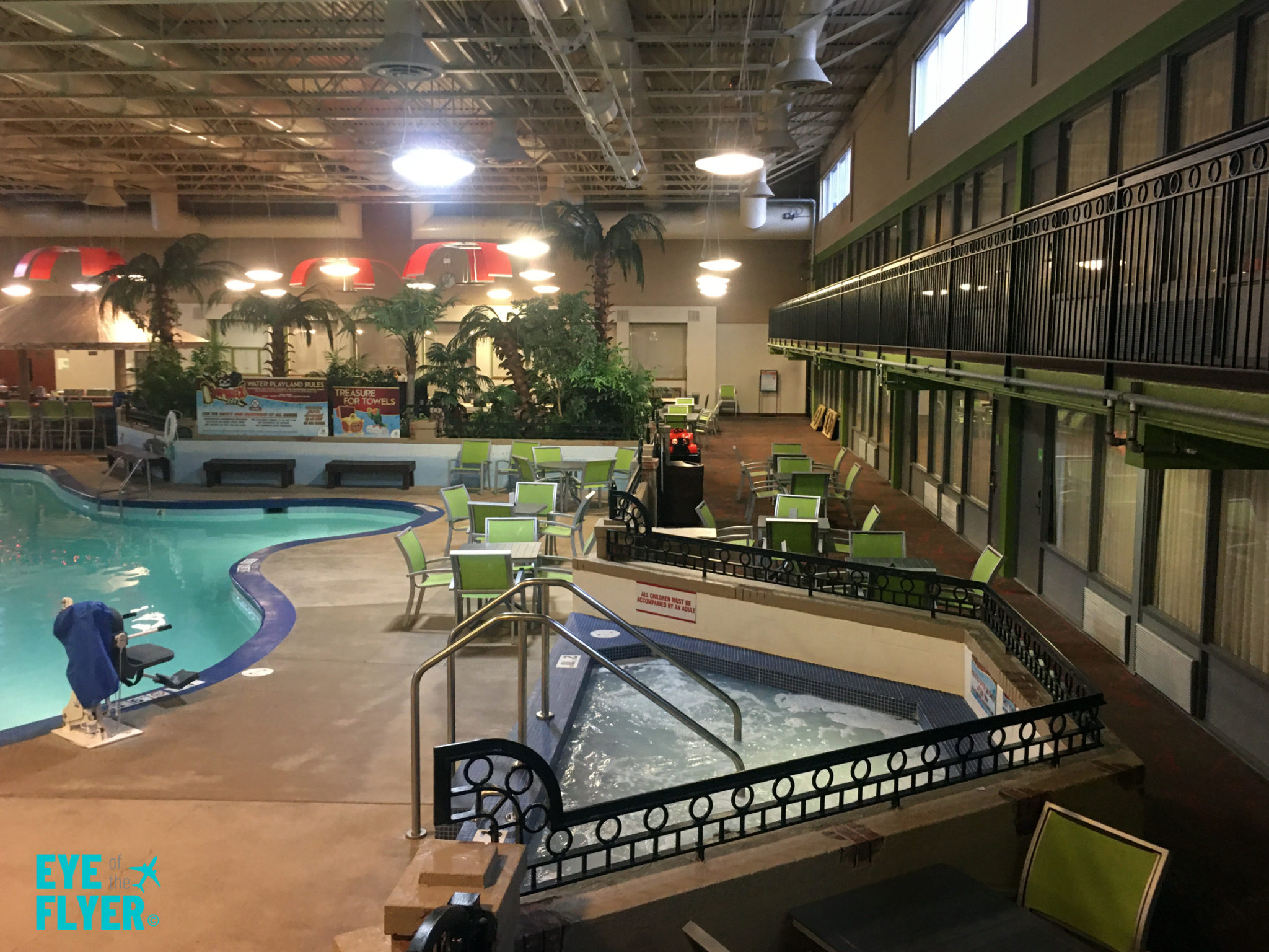 HolidayInnFargoJacuzziPool Eye of the Flyer