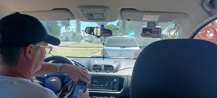 Trying to Get to the Buenos Aries Airport – During the World Cup Champions Celebration