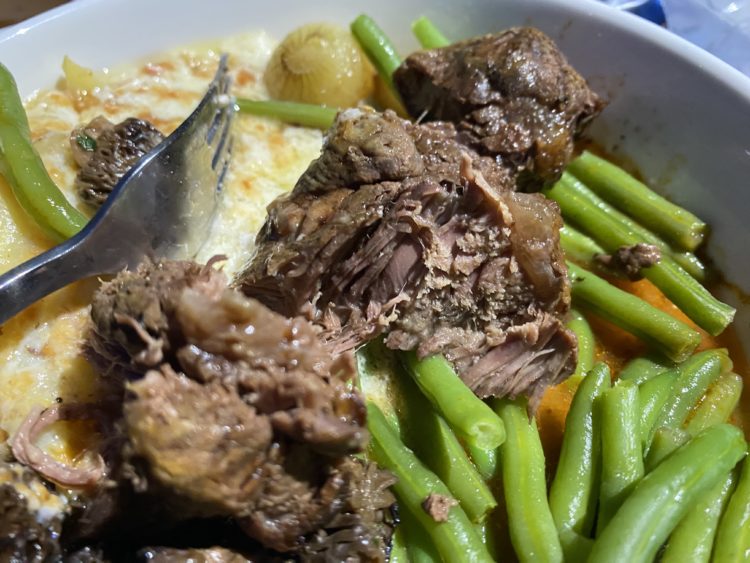 Delta Air Lines First Class Meal review: Seared Chuck Steak