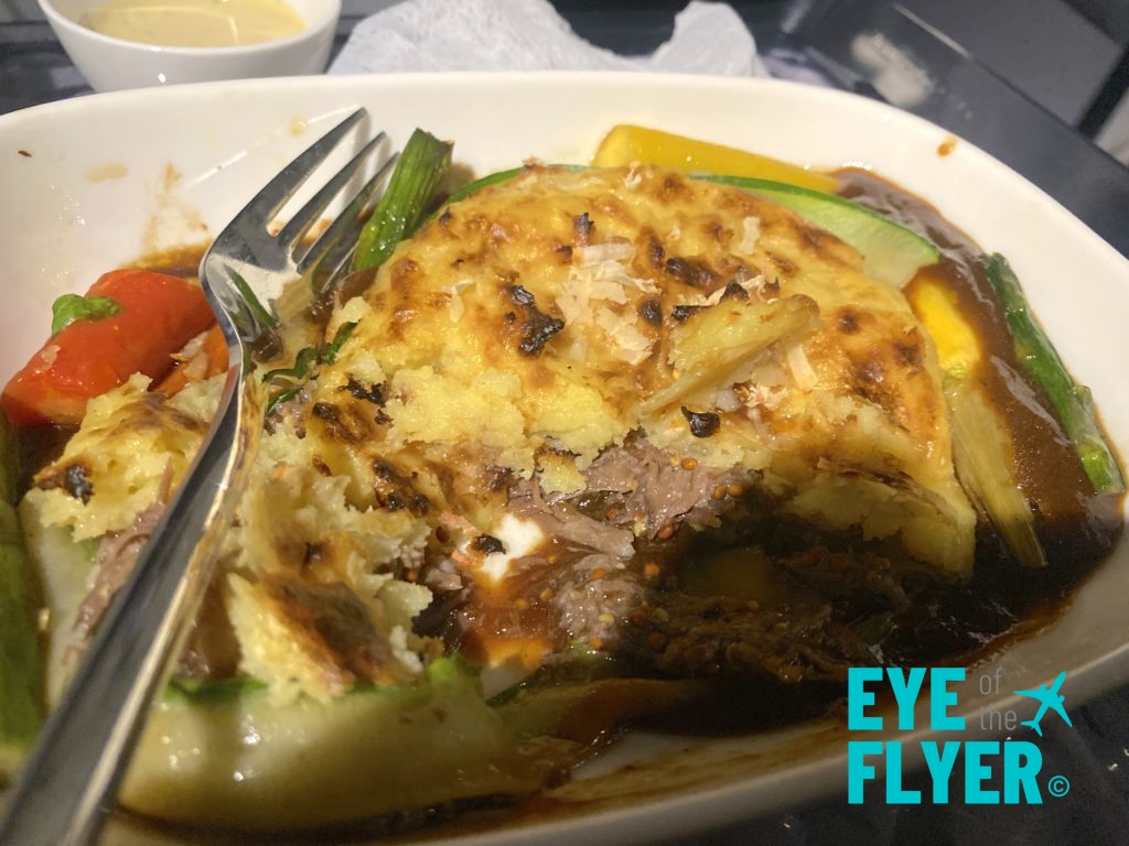Delta Air Lines pulled beef tart in First Class