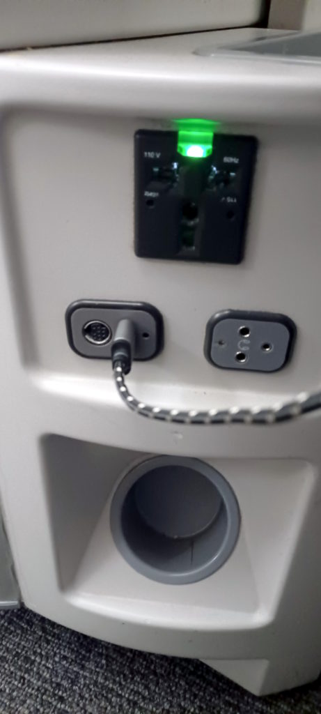a close up of a plug