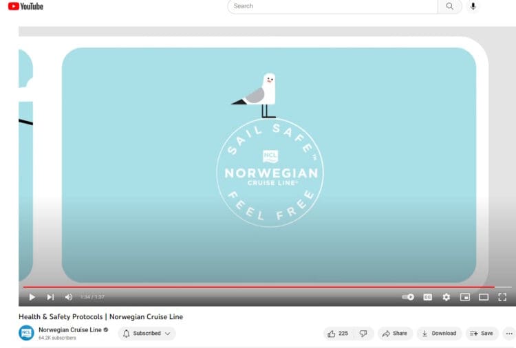 NCL Norwegian Cruise Lines Brings Back Unpopular In-Person Muster Drill Over E-Muster Option