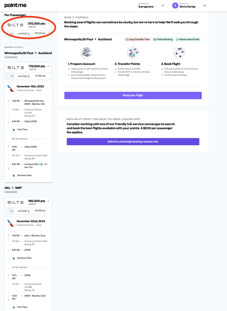 Almost One Million SkyMiles to Fly Delta One to New Zealand?