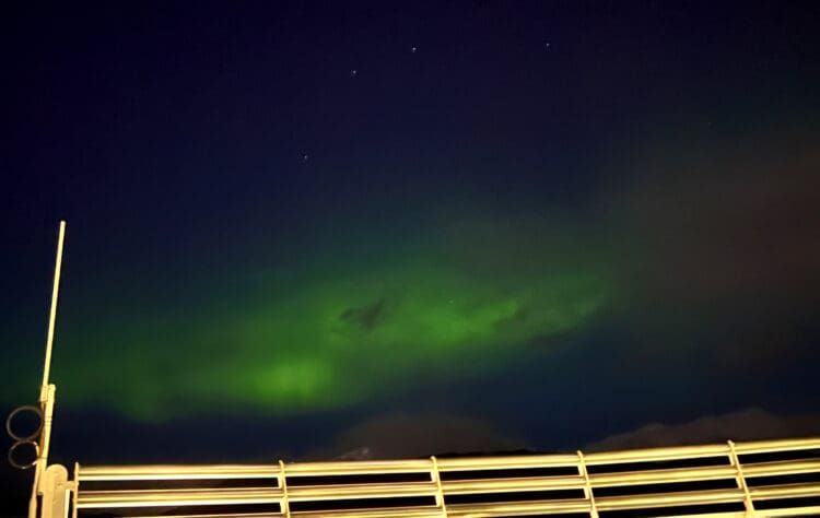 In Search of the Aurora Borealis aka The Northern Lights on a Princess Cruise
