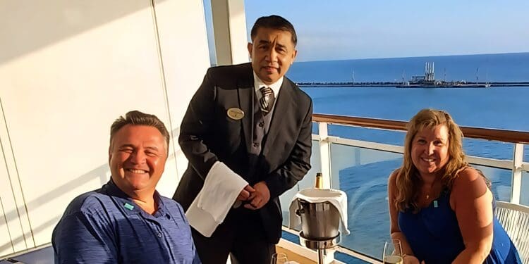 a group of people on a boat