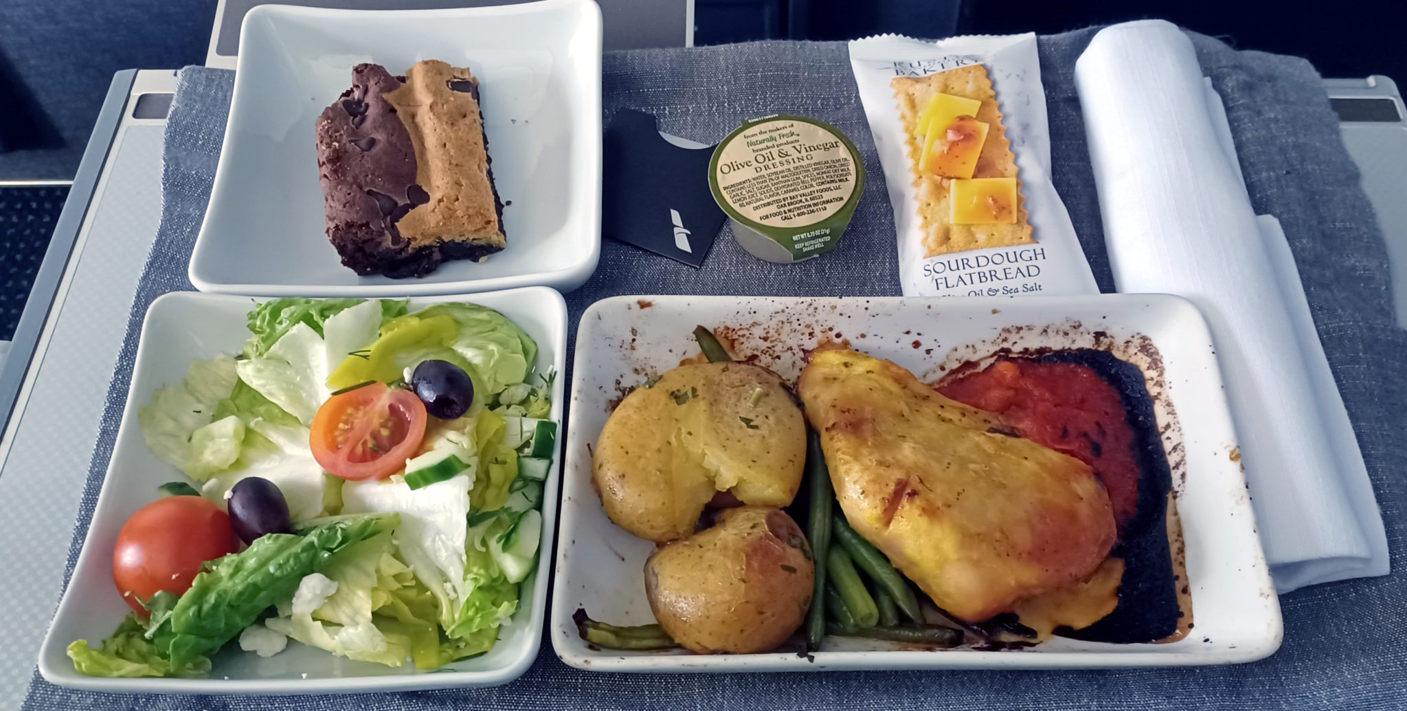 My Disgusting American Airlines First Class Meal - So Much For James 