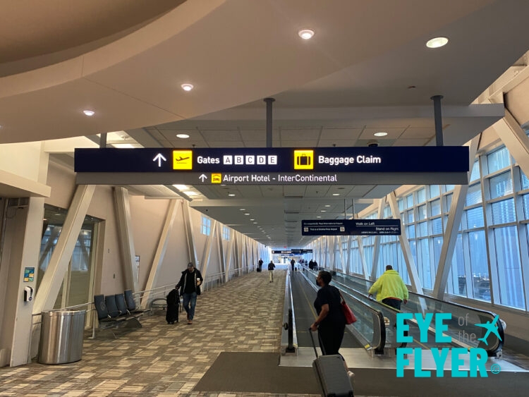 Follow the signs to the InterContinental Hotel