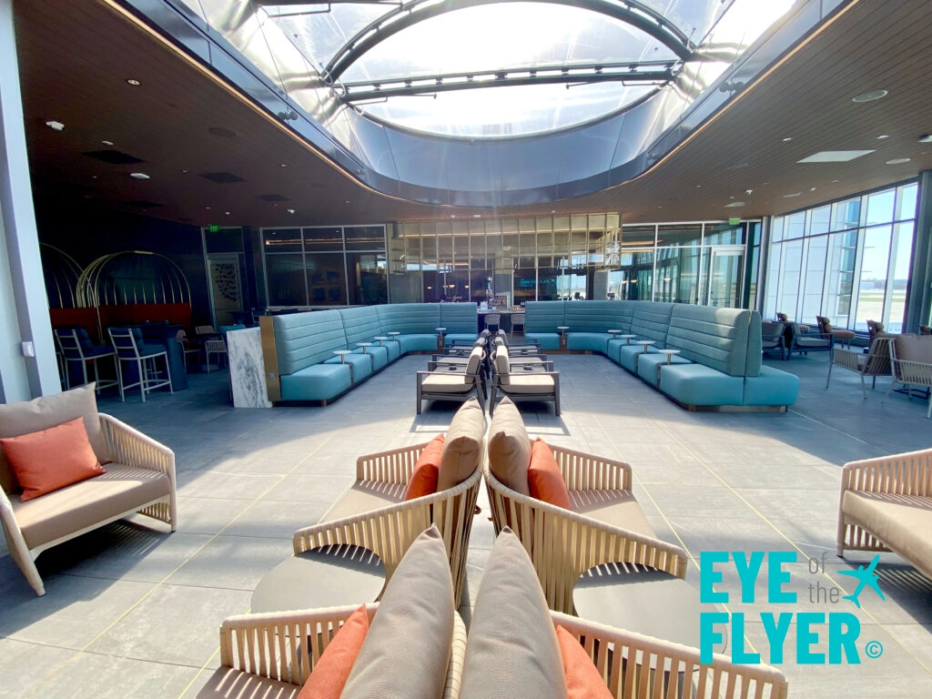 Year-round Sky Deck at the G18 Delta Sky Club inside Minneapolis-St. Paul International Airport (MSP)