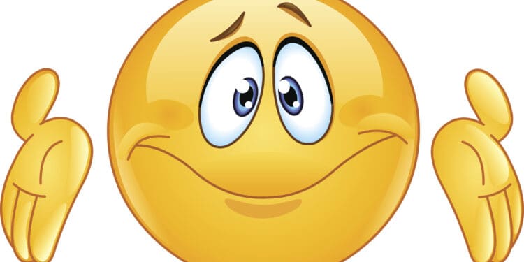 a yellow emoticon with a sad face