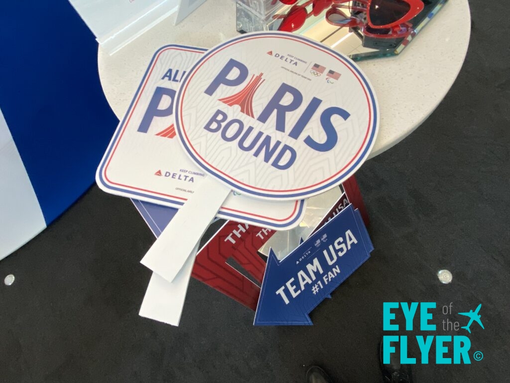 Delta LAX Paris Flight Reluanch Party Photo Booth Signs 1024x768 