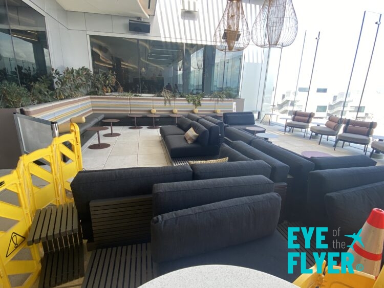 Quick Update on the LAX T3 Delta Sky Club Deck Seating Expansion (and More!)