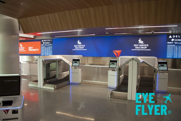Our First Looks: The Exclusive New Delta One Check-In Lounge at LAX and Additional Baggage Drop Area!