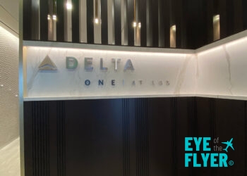 Delta One exclusive check in at LAX