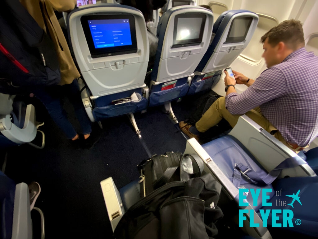If you like legroom, you will love row 35 on Delta’s 75S.