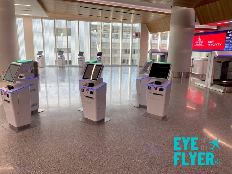 Our First Looks: The Exclusive New Delta One Check-In Lounge at LAX and Additional Baggage Drop Area!