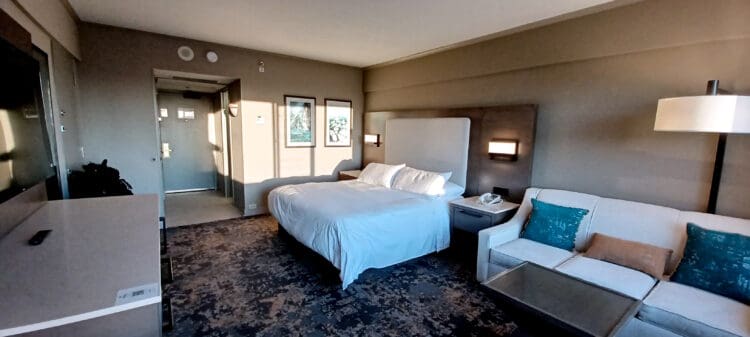 The Hilton Anchorage Alaska Hotel Across From The Alaska Railroad Station Review