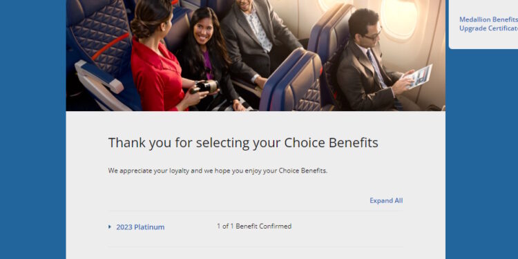 I Have Already Chosen – and Used – All of My 2023 And 2024 Delta Medallion Choice Benefits