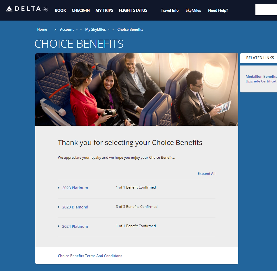 Already Selected All My Delta Choice Benefits 2023 And 2024 