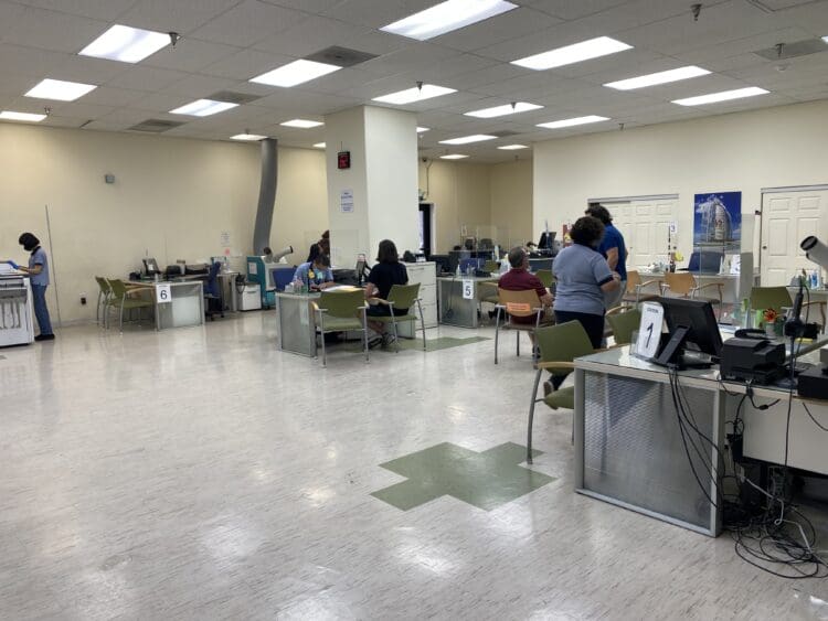 The Van Nuys Mega Passport Center.