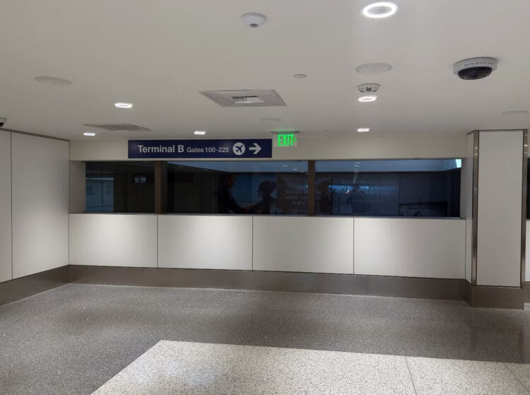 T3 to TBIT connector at LAX