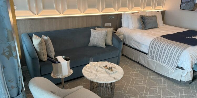 a room with a bed and a couch