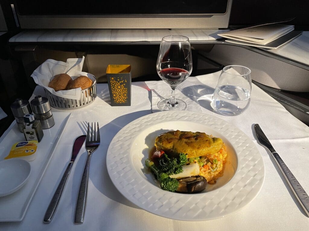 Qatar Airways QSuites Paella GF