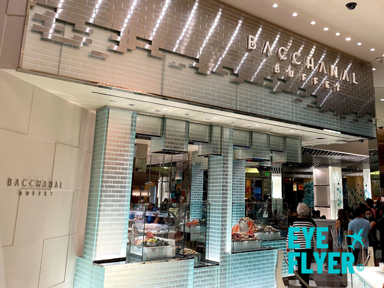 The Bacchanal Buffet at Caesars Palace Las Vegas