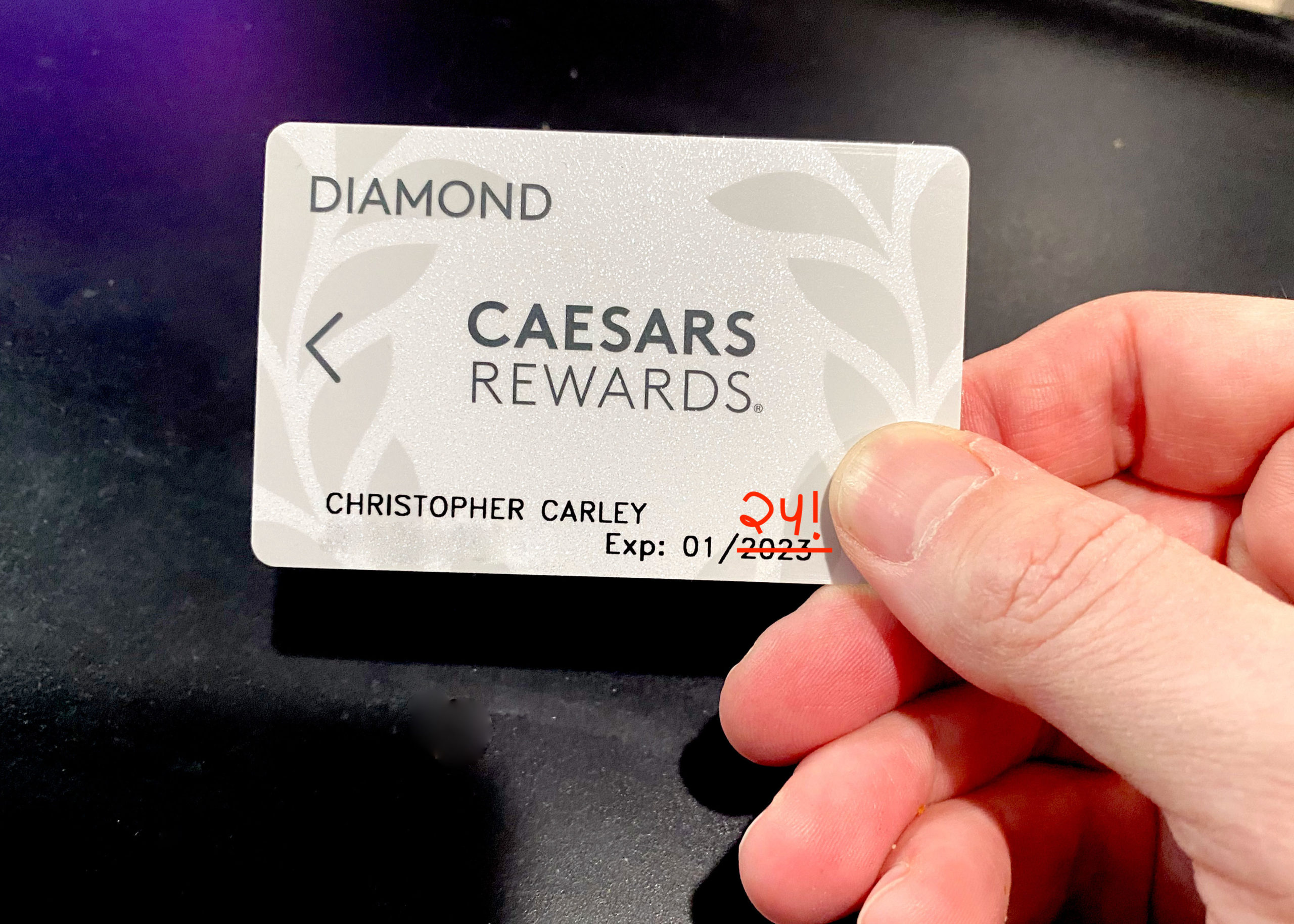 My Caesars Diamond Status Match was Successful for 2023 But It Took a