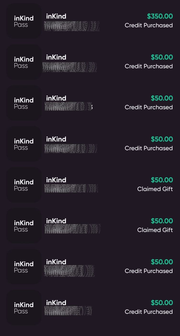 a screenshot of a credit card