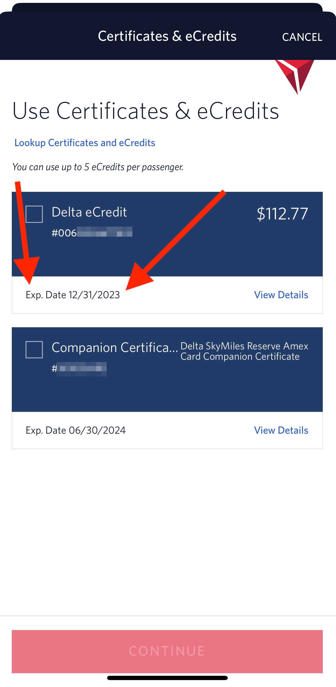 Heads Up Some Delta eCredits Expire THIS SUNDAY! Eye of the Flyer