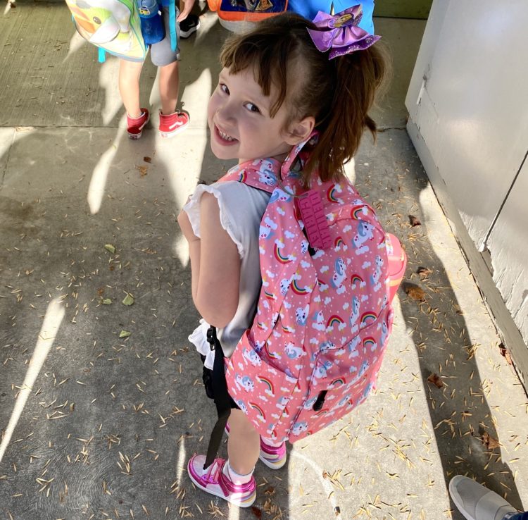 First day of kindergarten! (©Chris Carley)