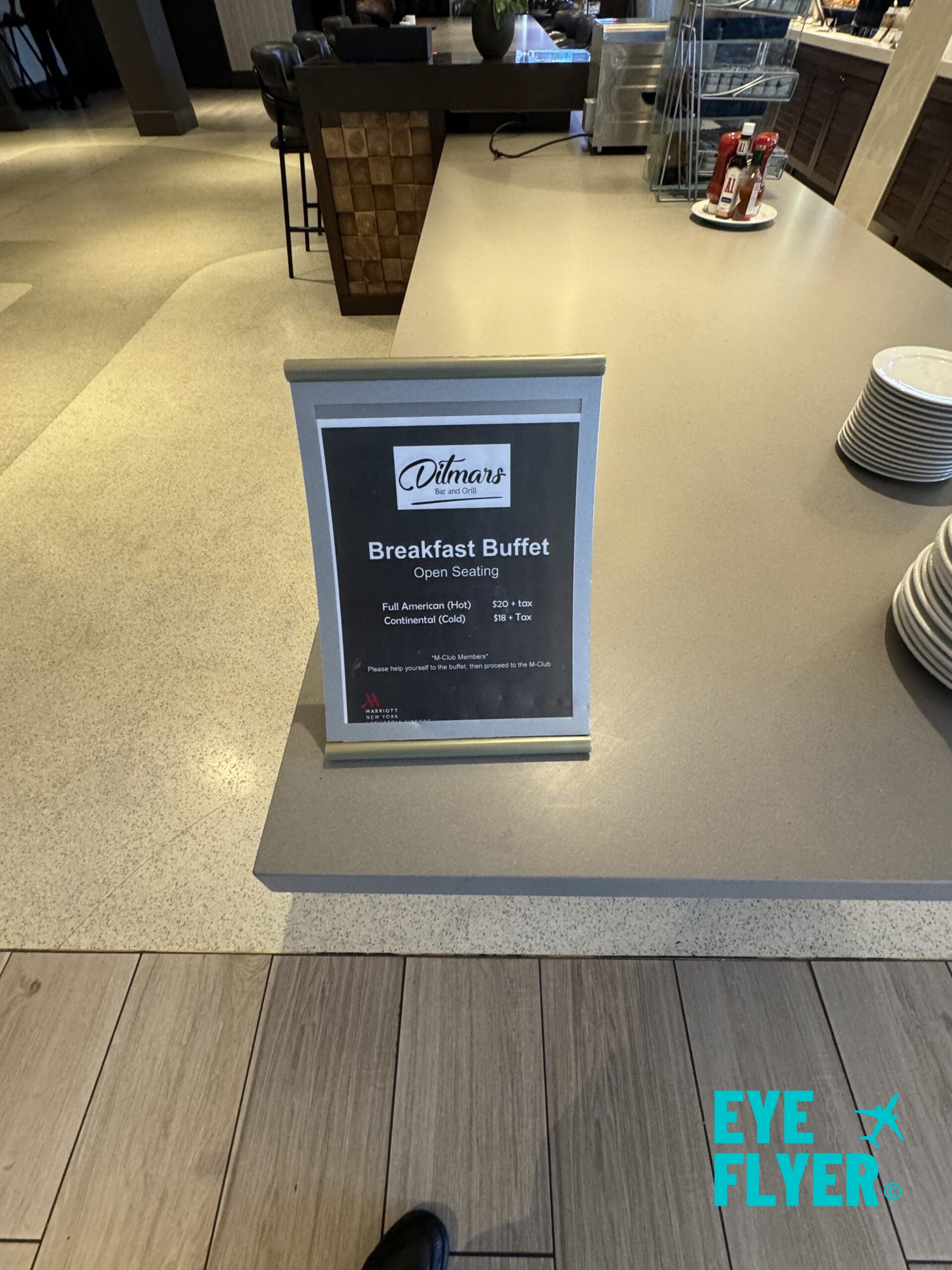 Breakfast-Buffet-New-York-Marriott-LaGuardia-Airport-Hotel-Review - Eye