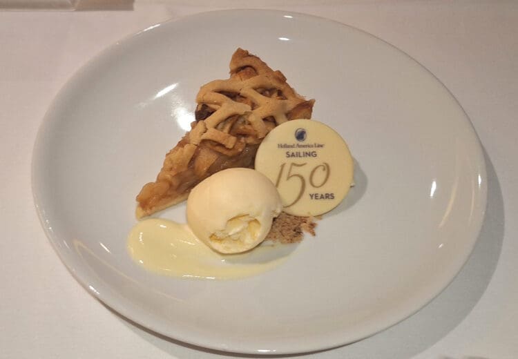 a plate of food on a table