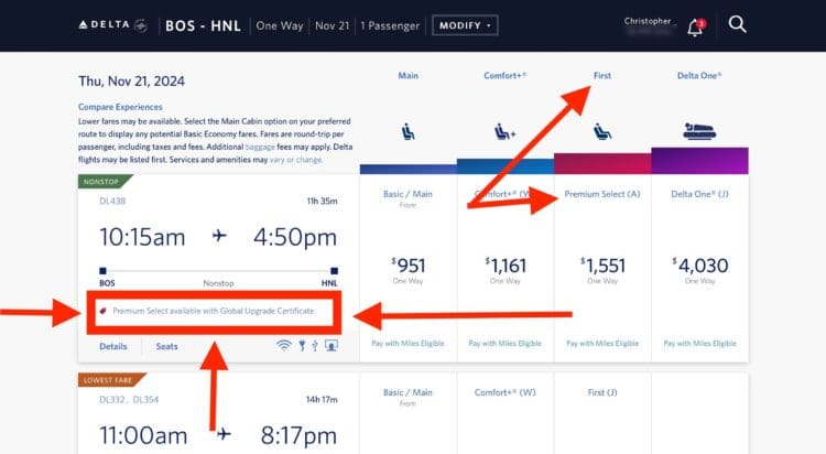 Regional Upgrade Certificates not available