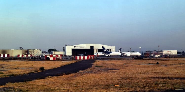 airplanes parked at an airport