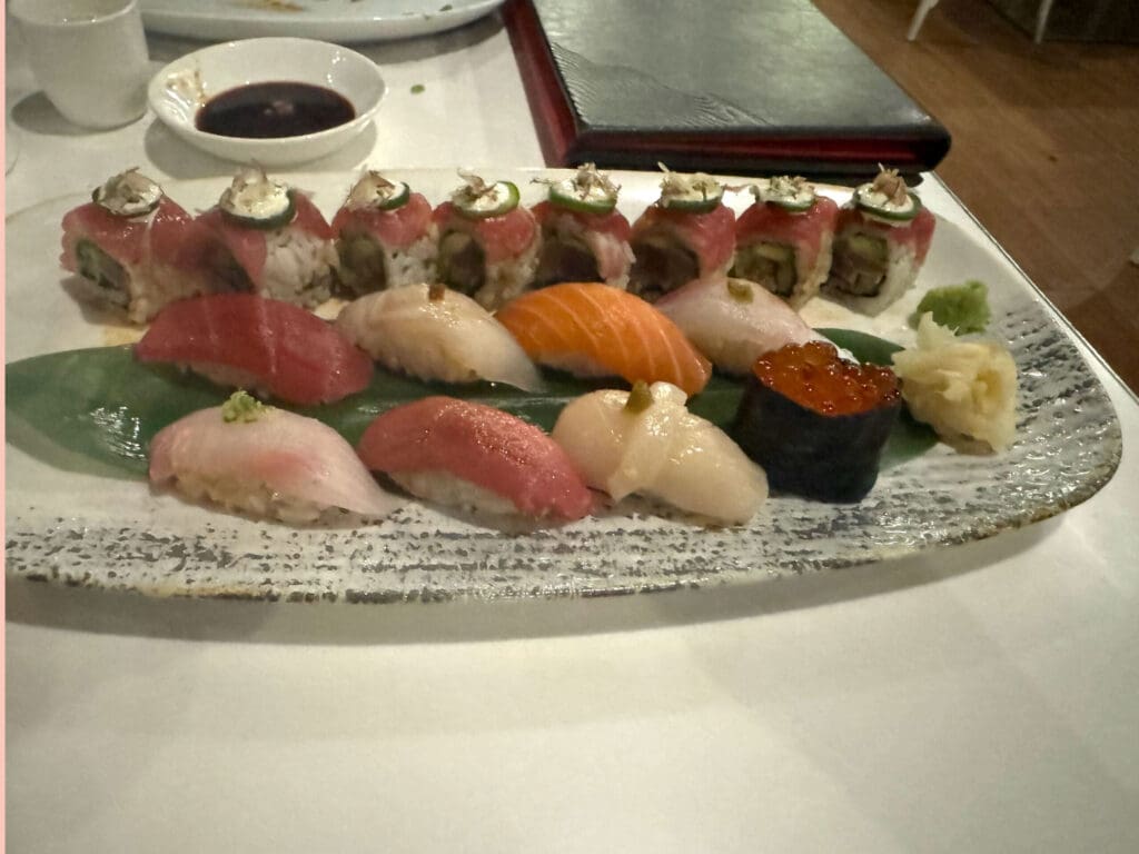 Sushi Moriawase at Katsuya Brentwood