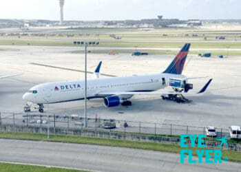 an airplane on the runway